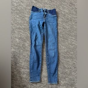 Good American size 25 maternity denim, size 25